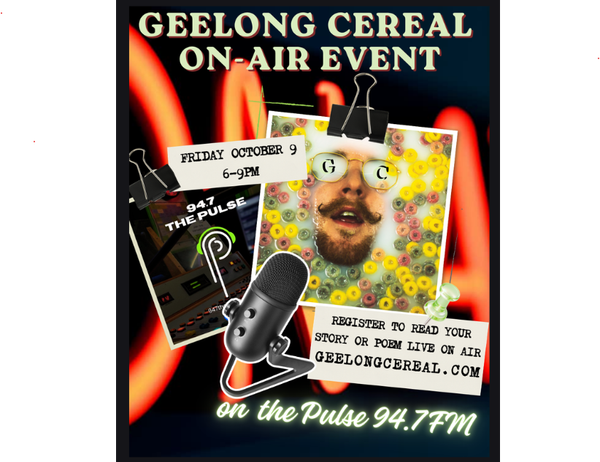Geelong Cereal Live Event on the Pulse 94.7 FM- Register Now!