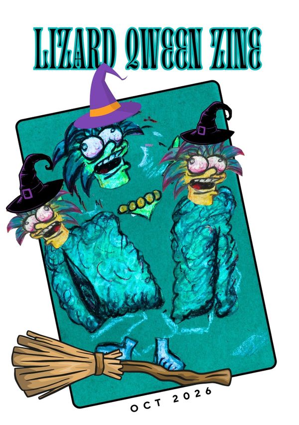 Lizard Qween Zine: Gay Xmas Issue