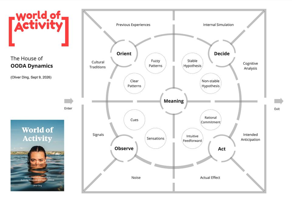 Creative Diagramming: The House of OODA Dynamics