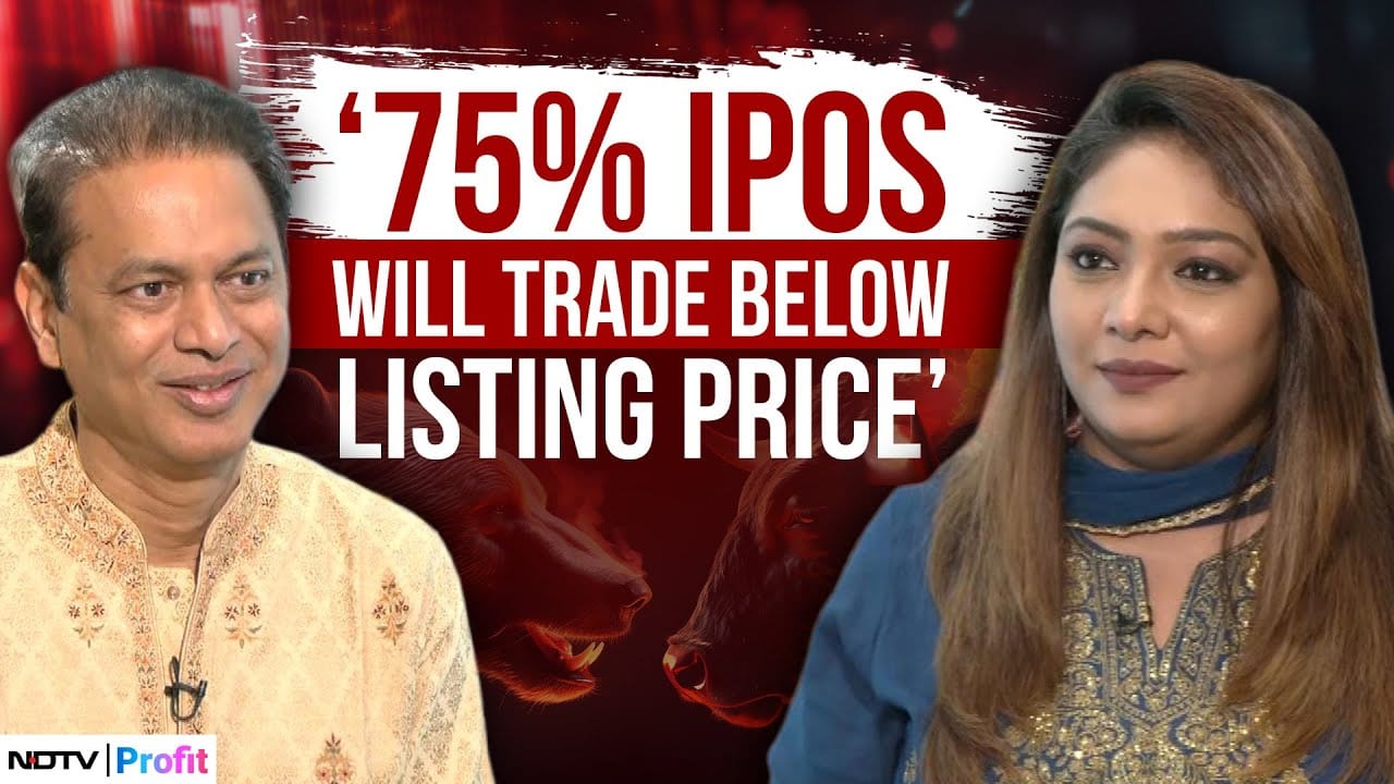 Why Sunil Singhania Feels 75% IPOs Will Fail, While Gold Will Give Negative Returns