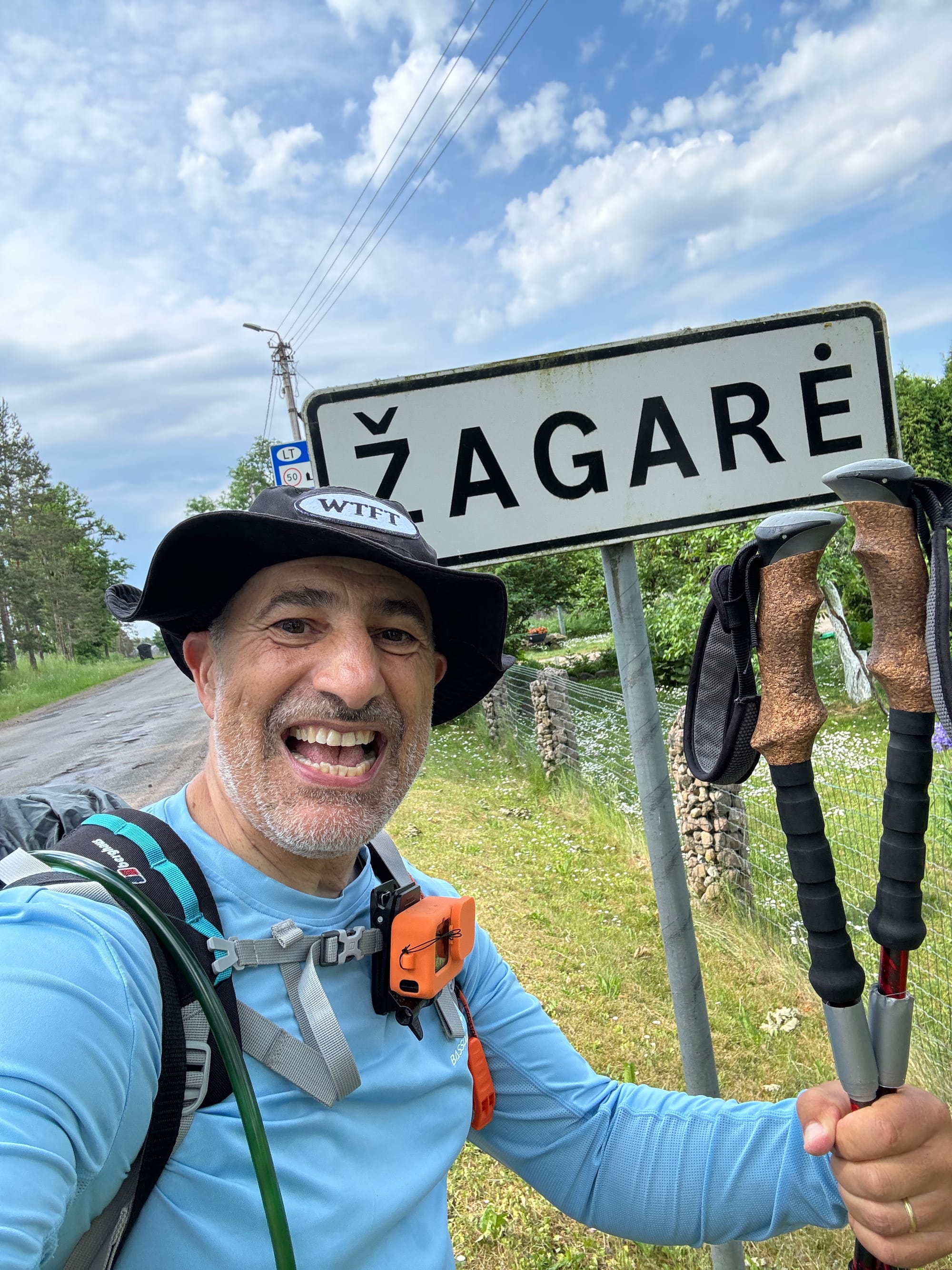 Žagarė, where a father believed his daughter would have to leave to find work.