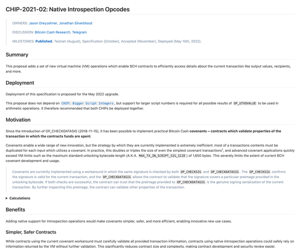 CHIP Revised: Native Introspection Operations