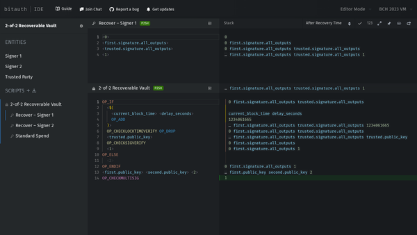 Bitauth IDE v1.0.0 Released