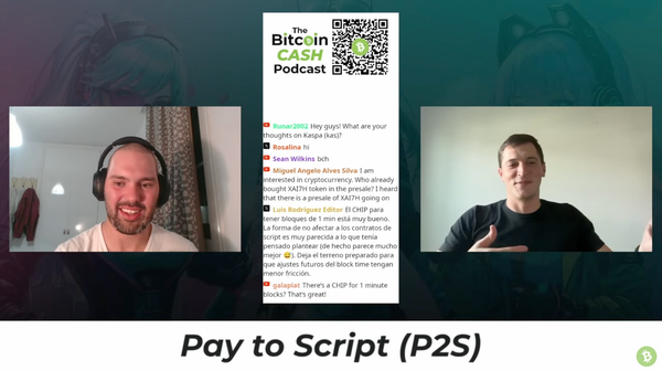 Bitcoin Cash Podcast #149: Loops, Functions, P2S, and TXv5
