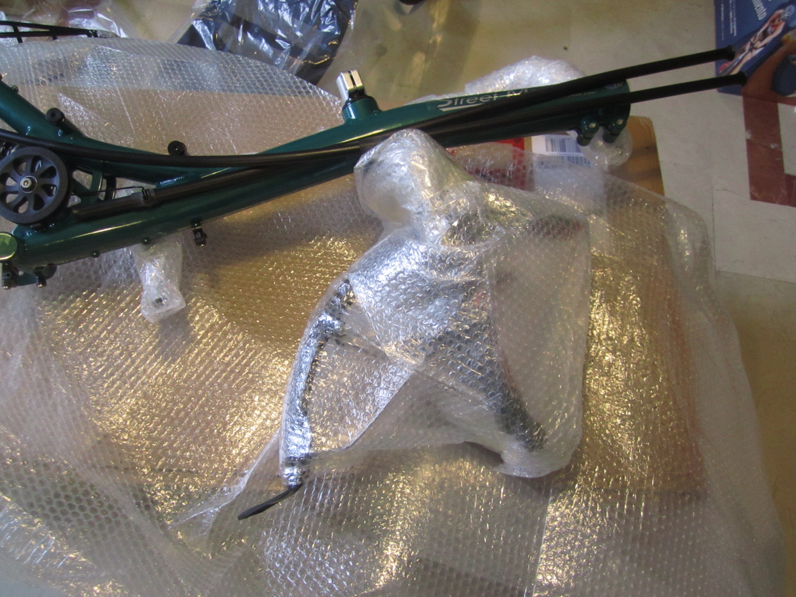 photos of bike build