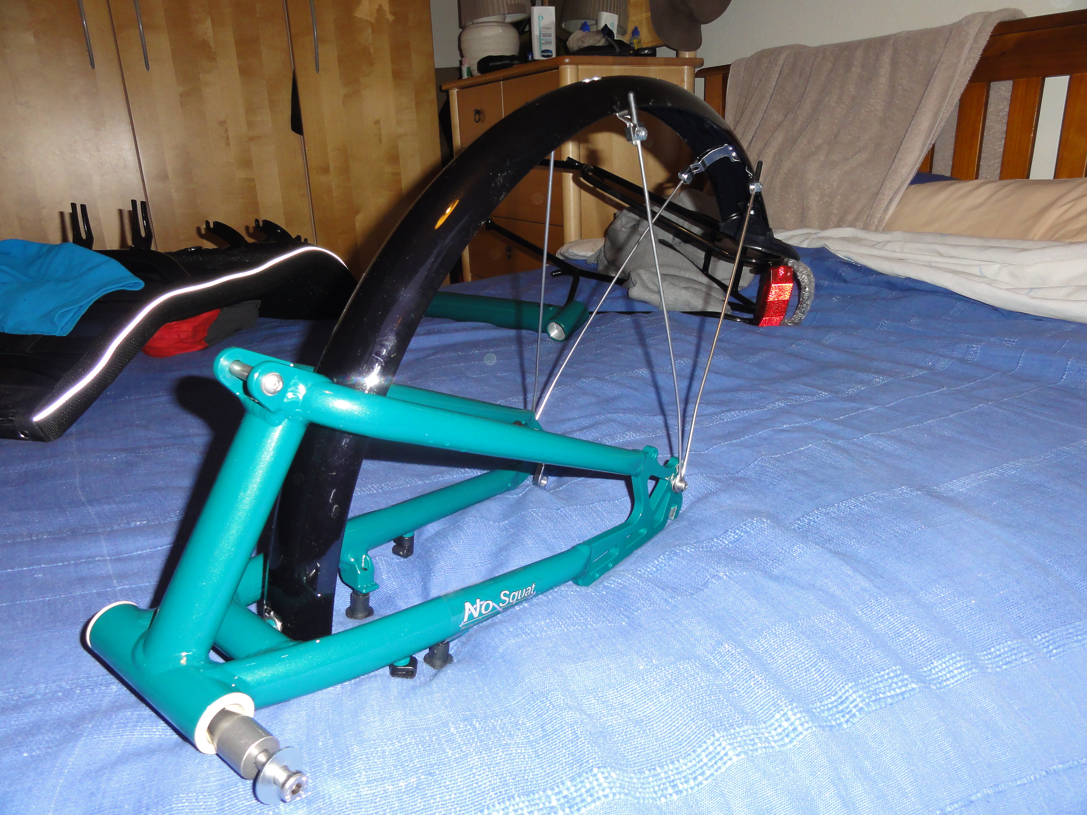 photos of bike build