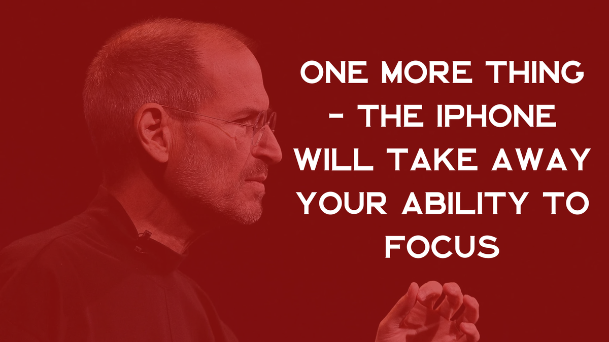 How the most focused man stole the world's focus.