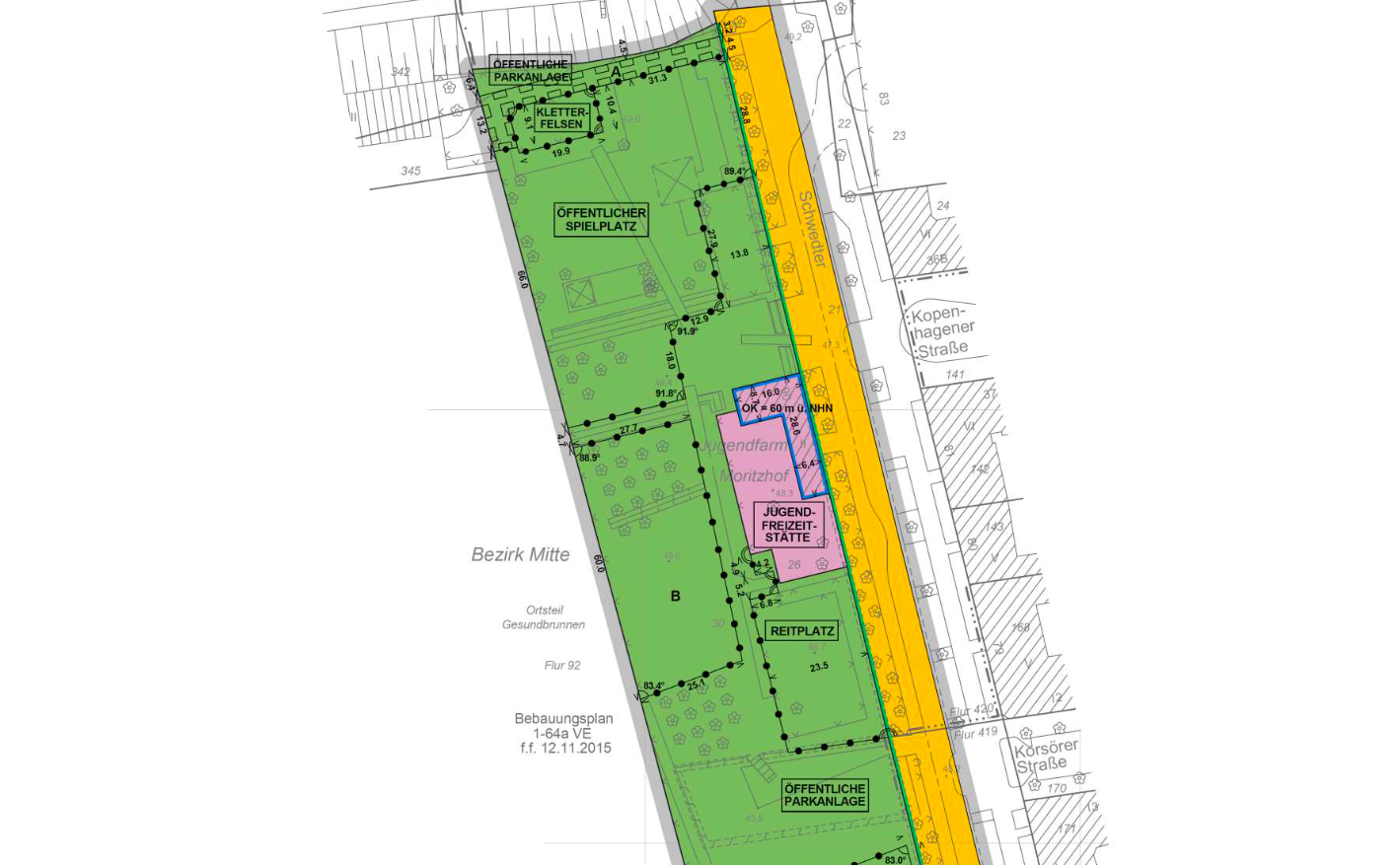 Bebauungsplan Moritzhof