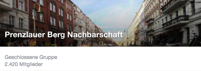 Prenzlauer Berg Newsletter Gruppe