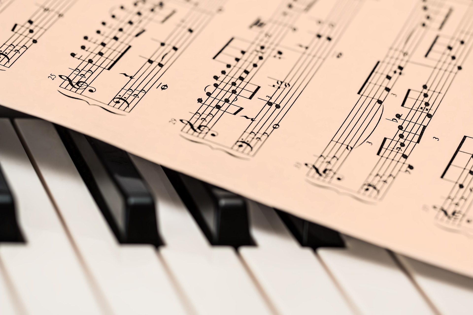 Musikangebot Kinder Noten Klavier
