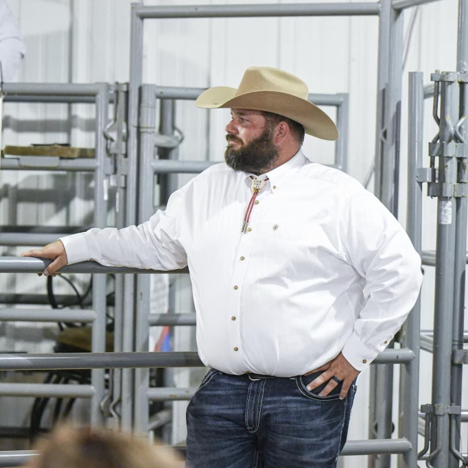 the farmer with Wes Evans.