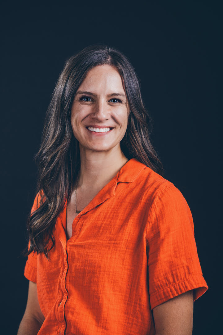 the mural with Paige Dirksen.