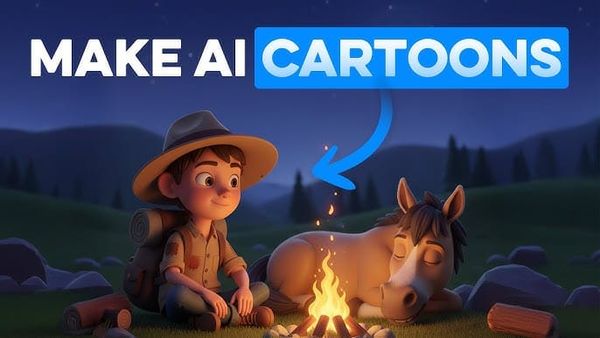 🎬 How to Make Cartoon Videos with AI (Full Tutorial)
