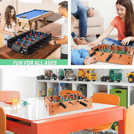 Take On The World (Or the Neighbors!) With A Compact Mini Foosball Table