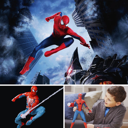 Transform Ordinary Playtime Into An Epic Battle With Spiderman Action Figure
