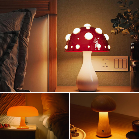 Revamp Your Space with the Coolest New Trend: The Mushroom Lamp