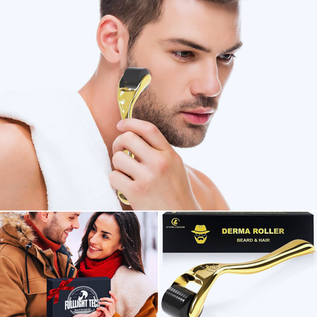 Unlock Your Facial Hair Potential With The Revolutionary Beard Roller