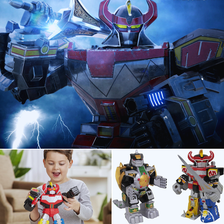 Get Ready to Conquer Evil With The Power Rangers Megazord Toy