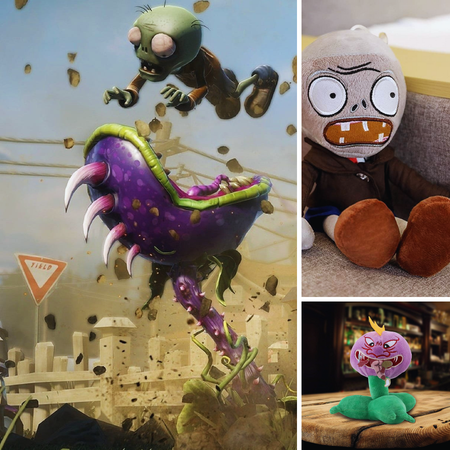 Get Ready To Defend Your Home: The Ultimate Plants vs Zombies Plush Collectibles