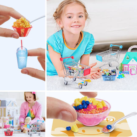 Bring A Touch Of Fun And Cuteness To Your Home With These Mini Food Toys