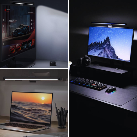 Upgrade Your Office Setup with the Sleek and Stylish Monitor Light Bar