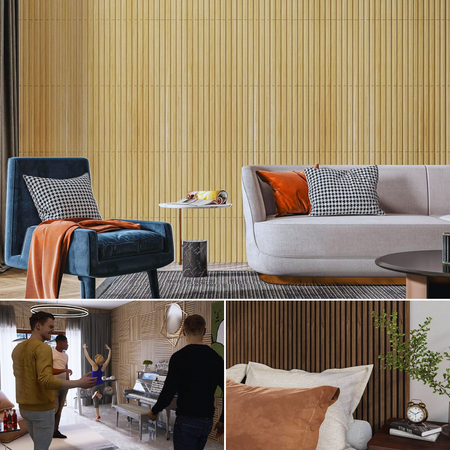 Discover the Secret to Sleek and Modern Interiors with Fluted Panels