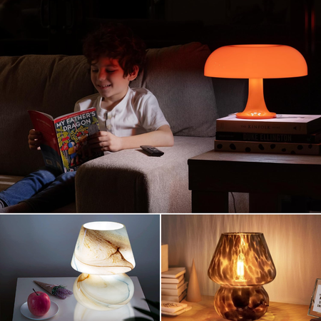 Say Goodbye To Boring Lighting - Hello To Mushroom Table Lamp
