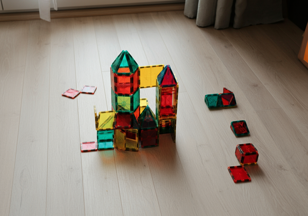 The stories inside magnetic tiles