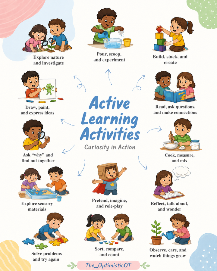 A is for Active Learning: Raising Curious, Confident, and Joyful Learners