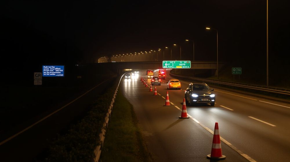 M25 Closures This Weekend: Full Overnight Shutdown List