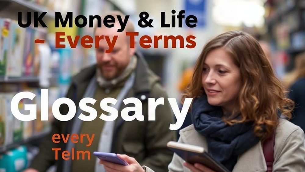 UK Money & Life Glossary: Every Term Explained