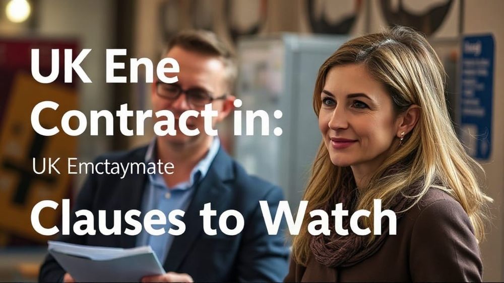 UK Employment Contract Explained: Clauses to Watch post image