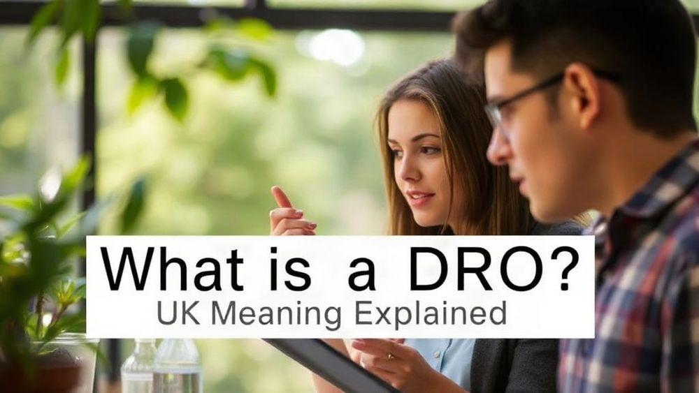 What Is a DRO? UK Meaning Explained post image