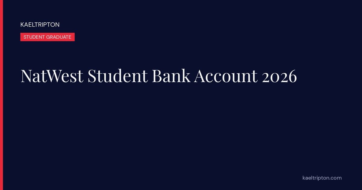 NatWest Student Bank Account 2026