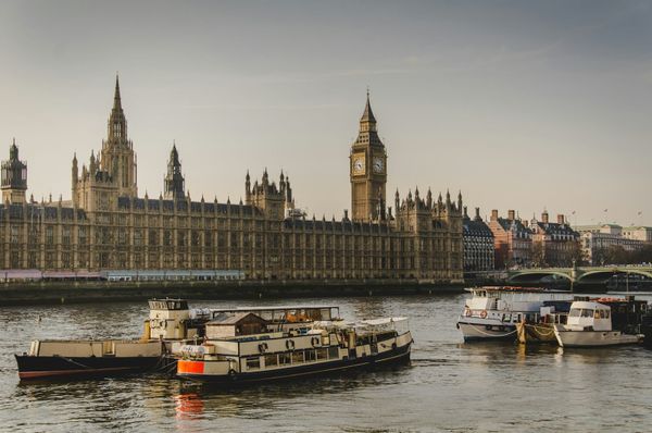 The Houses of Parliament in London, seat of the UK government
