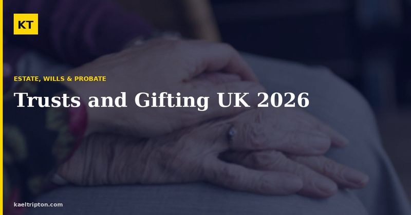Trusts and Gifting UK 2026: Inheritance Tax Planning Strategies post image