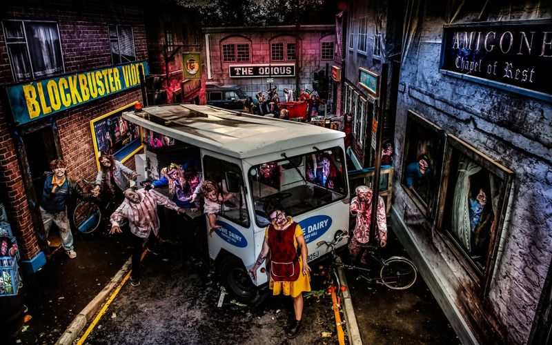 Doom Town at Shocktober Fest, Tulleys Farm