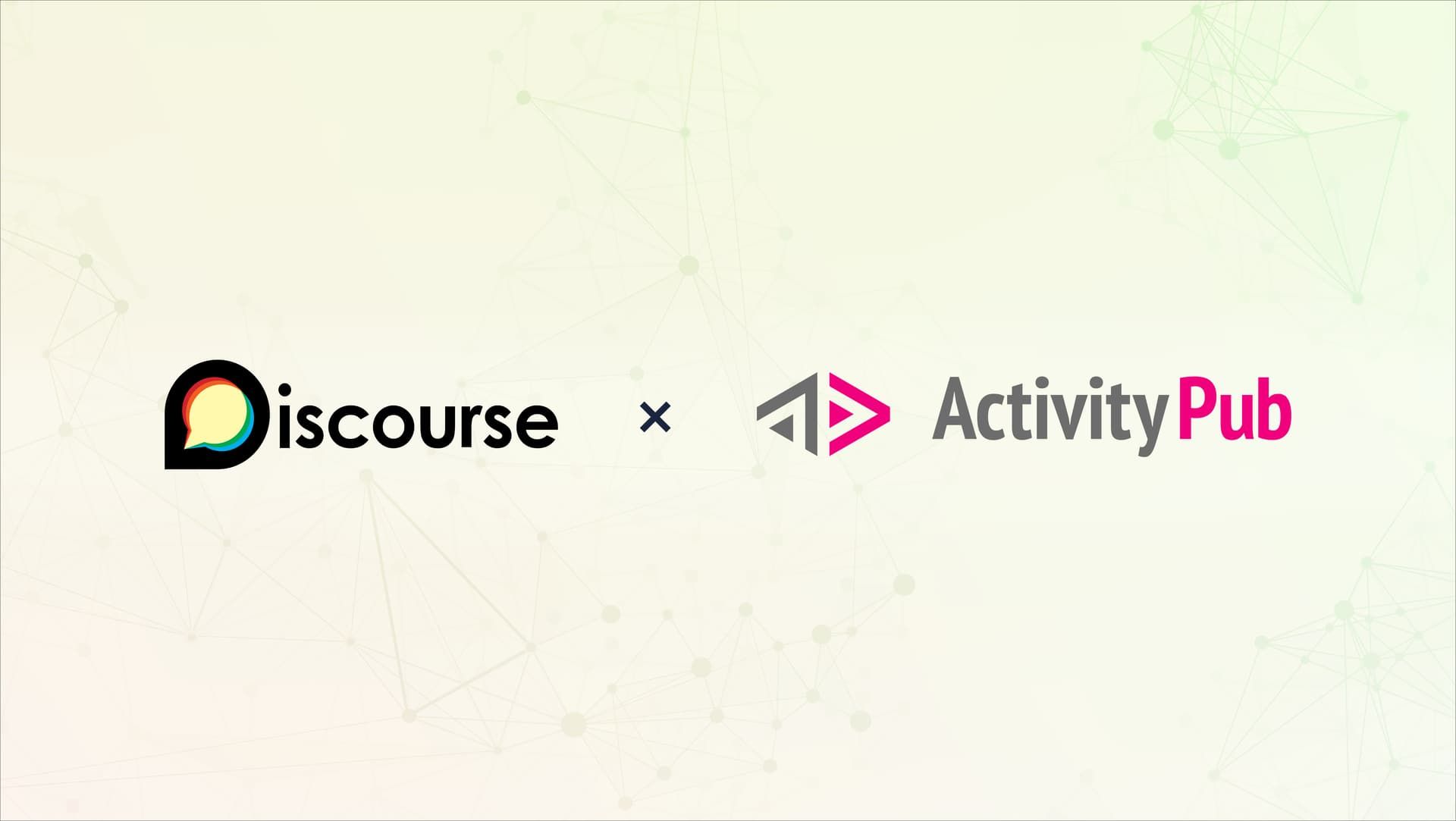 Discourse and ActivityPub logos