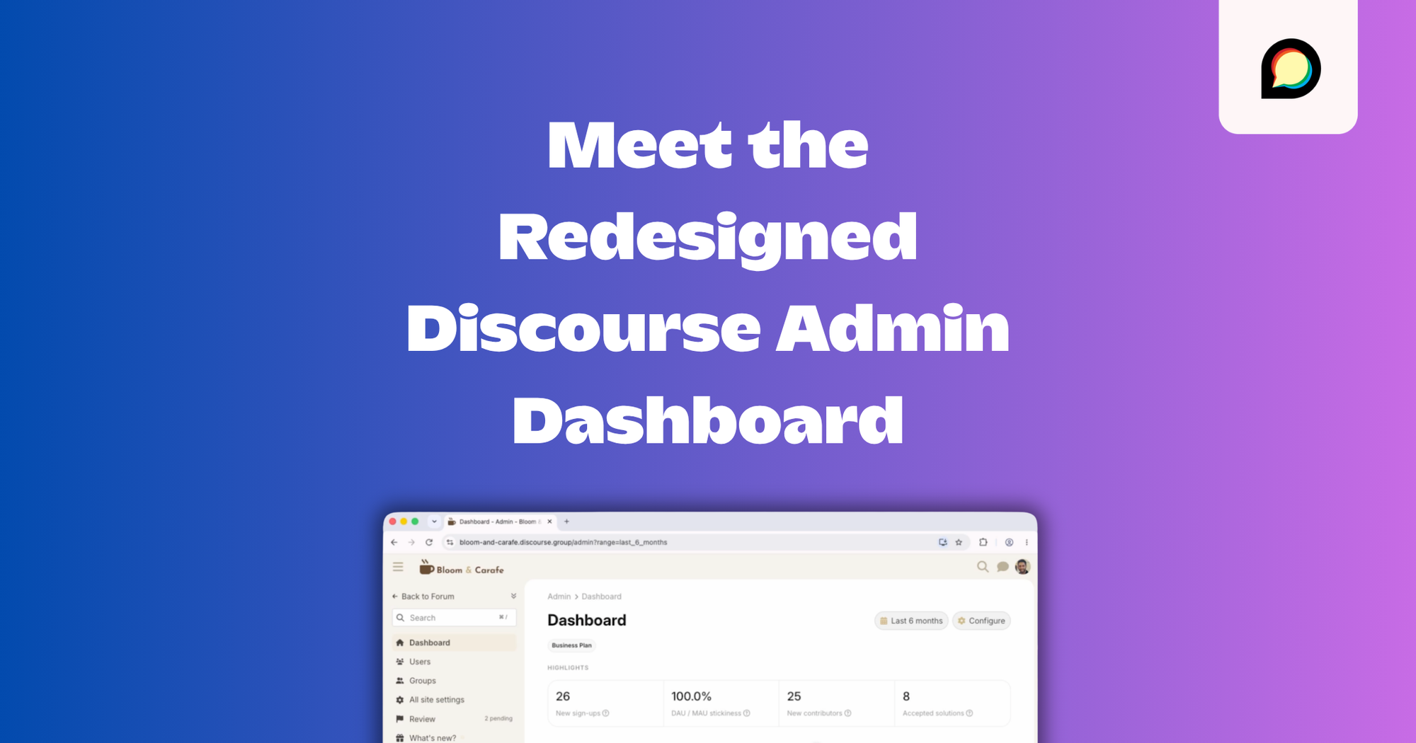 Introducing the All-New Admin Dashboard