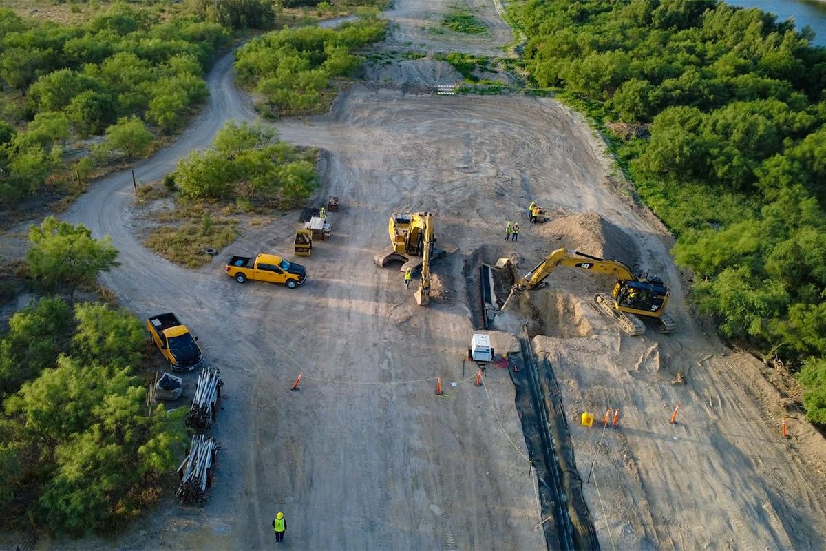 San Ygnacio border activist arrested amid growing resistance to Trump's wall projects in Texas
