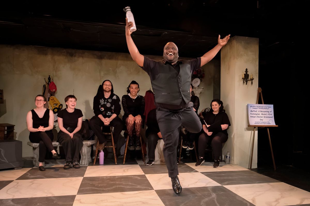 Reginald Hemphill and the cast of "Muffed."