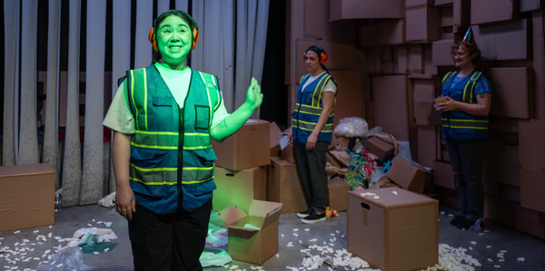 Review: WORK HARD HAVE FUN MAKE HISTORY, with First Floor Theater.