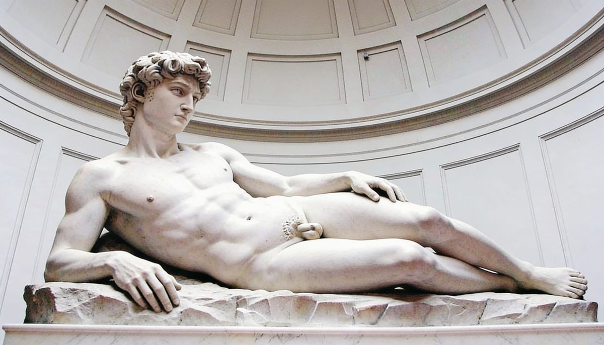 The D in David...