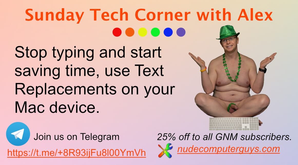 Sunday Tech Corner with Alex