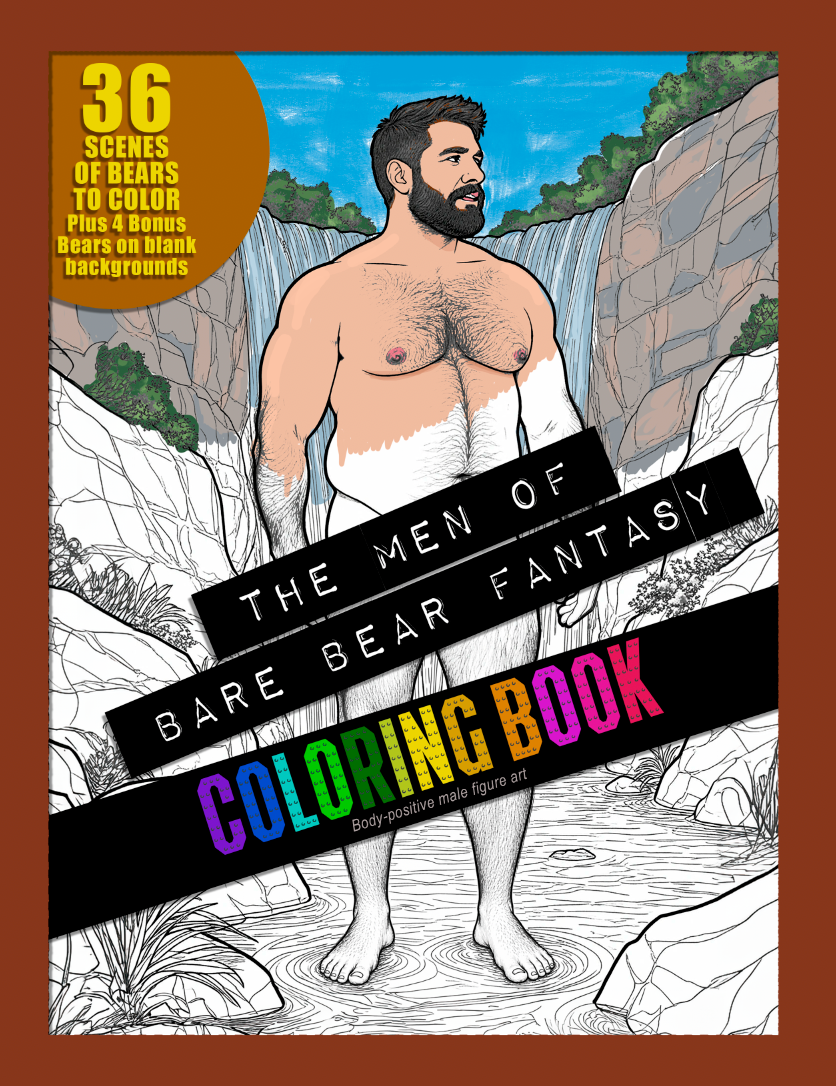 Bold. Body Positive. Bare Bears -  to color!