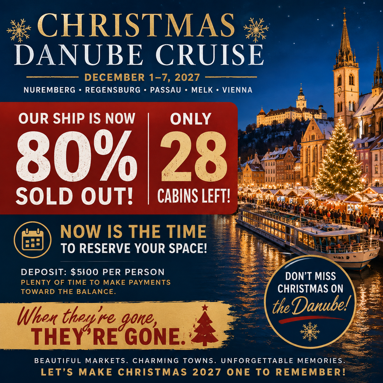 THIS CRUISE IS NEXT YEAR - 2027!!