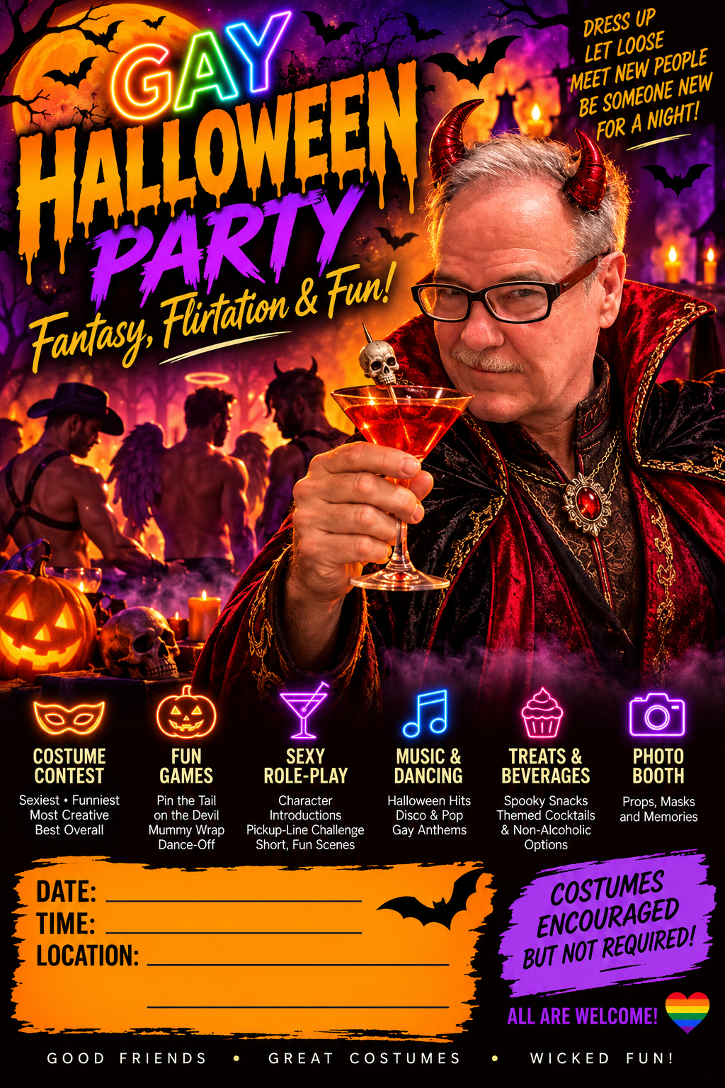 Hosting a Gay Halloween Party