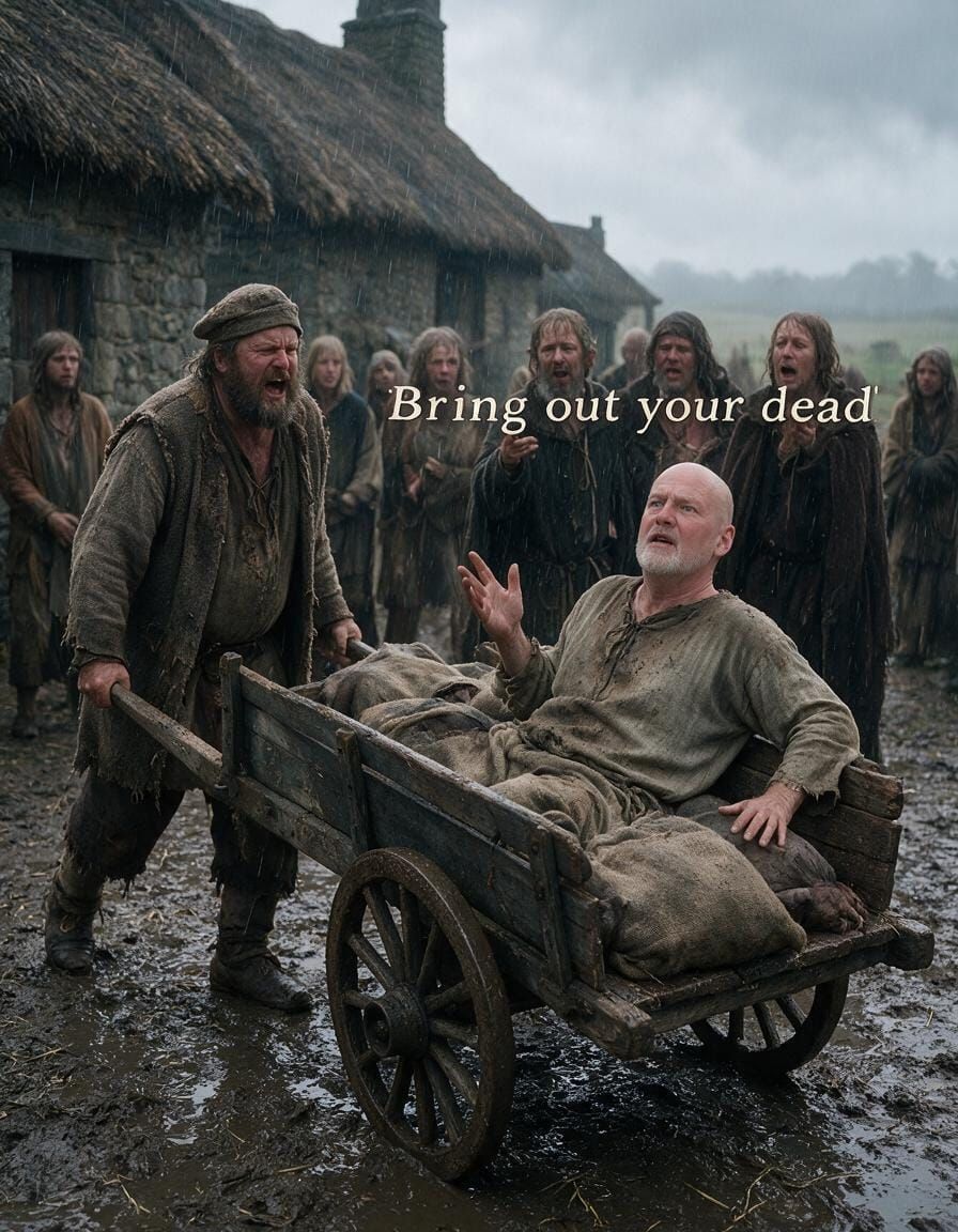 Bring Out Your Dead? I'm Not Dead Yet!
