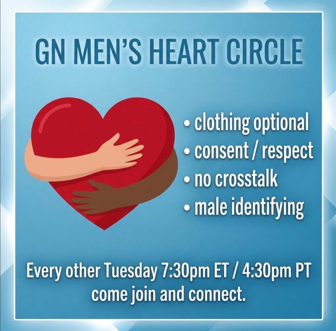 Men's Heart Circle - Hosted by Robert