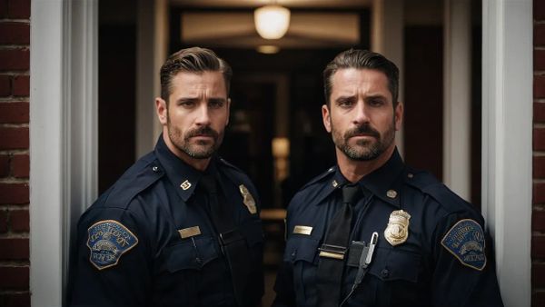 Badge of Love: Handcuffs and Heartstrings